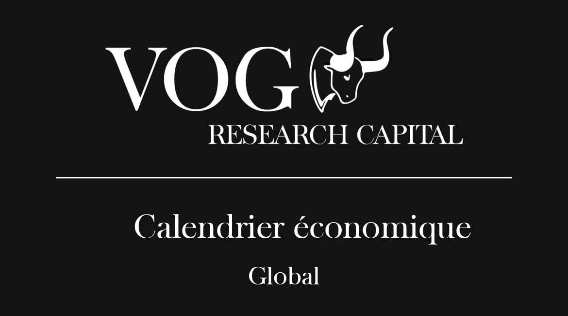 Calendrier économique - Semaine 11 - 2024